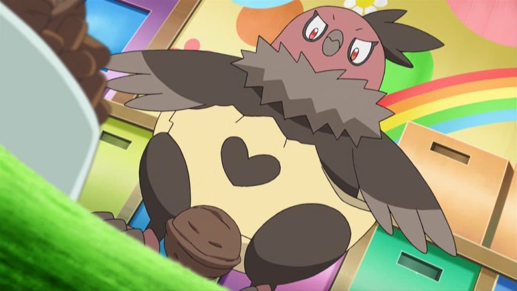 Vullaby en el anime Pokémon