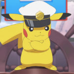 Captain Pikachu in the Pokemon Horizons anime.