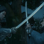 Sword combat in Rise of the Ronin