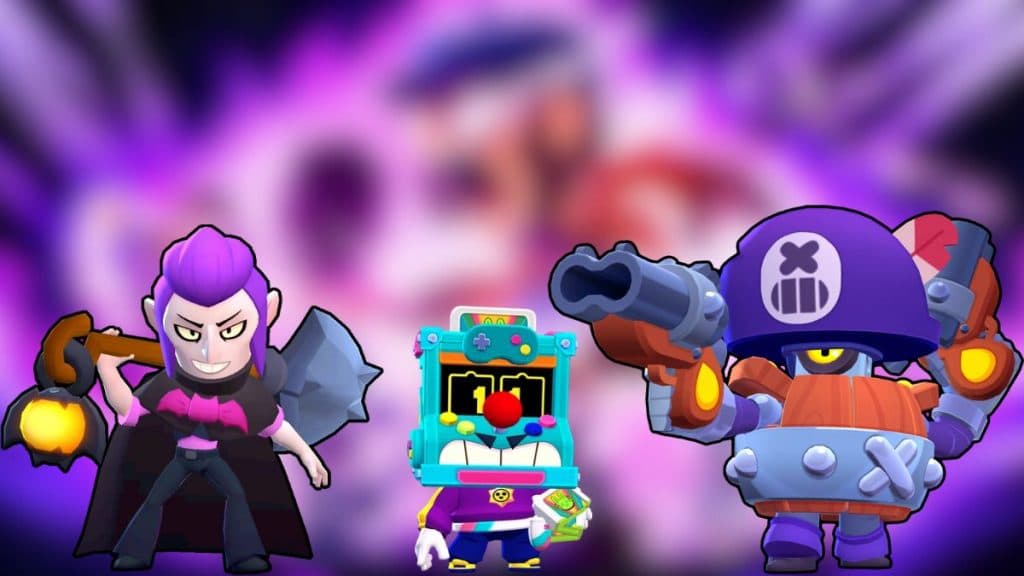 Mortis, Doug y Darryl en Brawl Stars