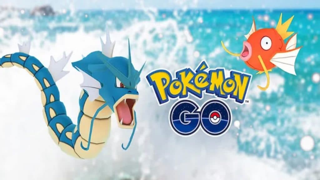 pokemon go magikarp y su evolución gyarados