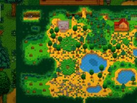 Stardew Valley player with maple tree farm for maple syrup generation