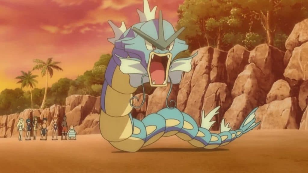 pokemon go gyarados en el anime